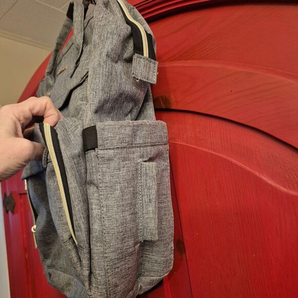 Loveook Viola Backpack Padded Laptop Charge Port Airline Approve Diaper Bag READ - Picture 4 of 7